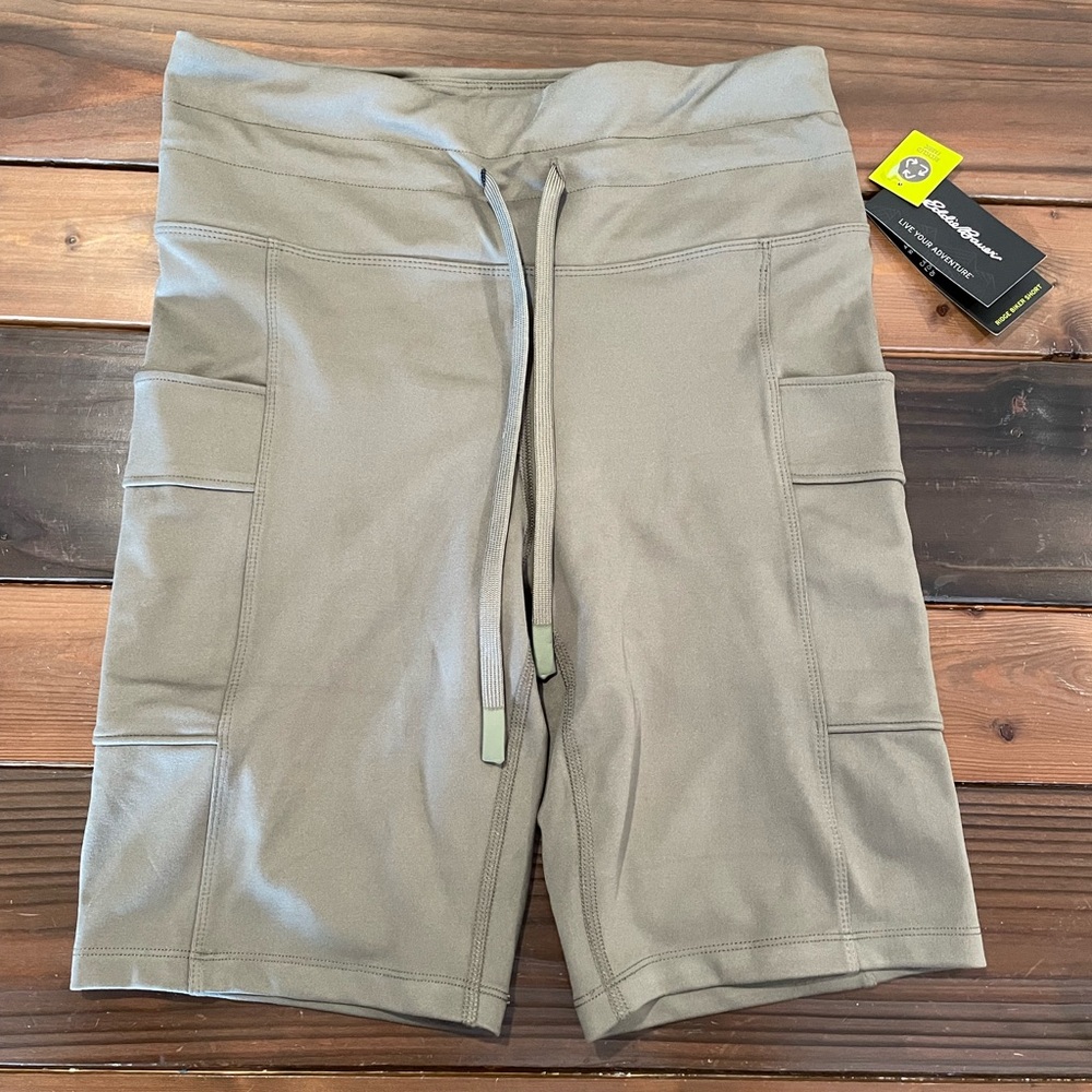 New Eddie Bauer Ridge Biker Shorts